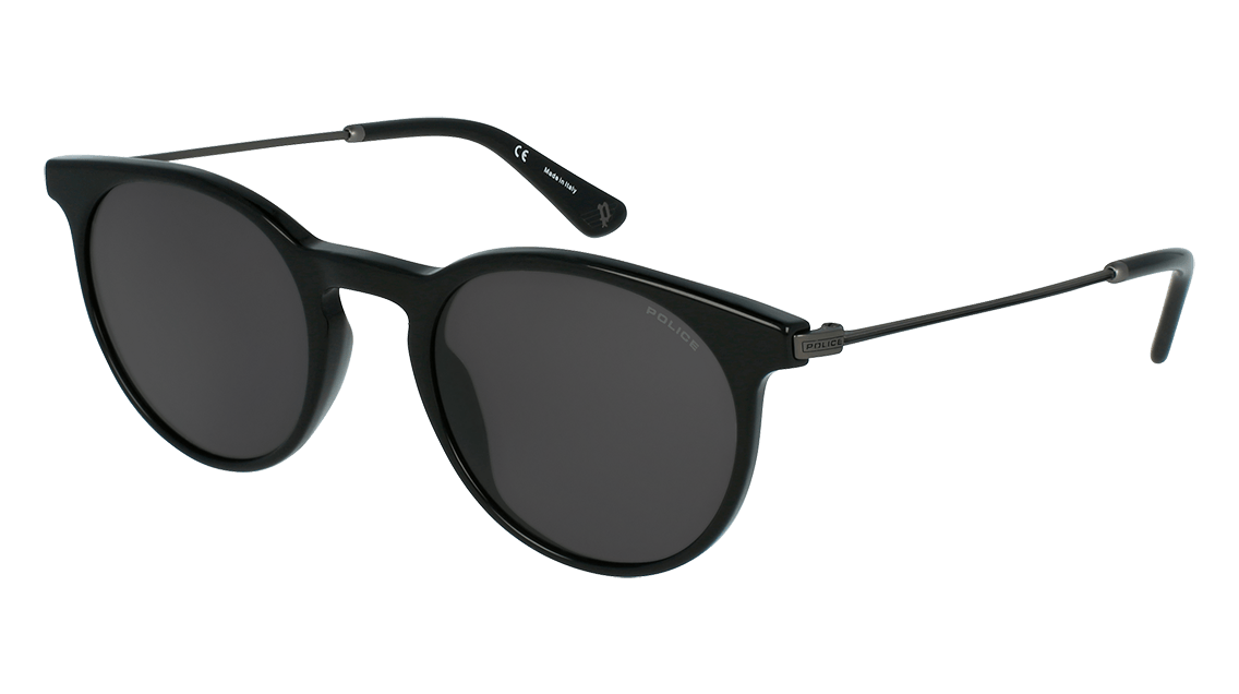 Men in 2025 black police sunglasses